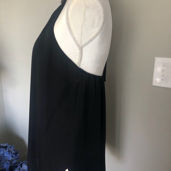 Haute Hippe 100% silk black halter - Picture 6 of 13